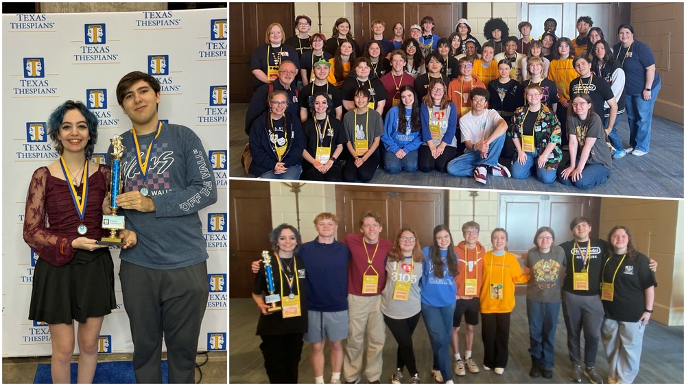 Allen High School Theatre Students with Awards