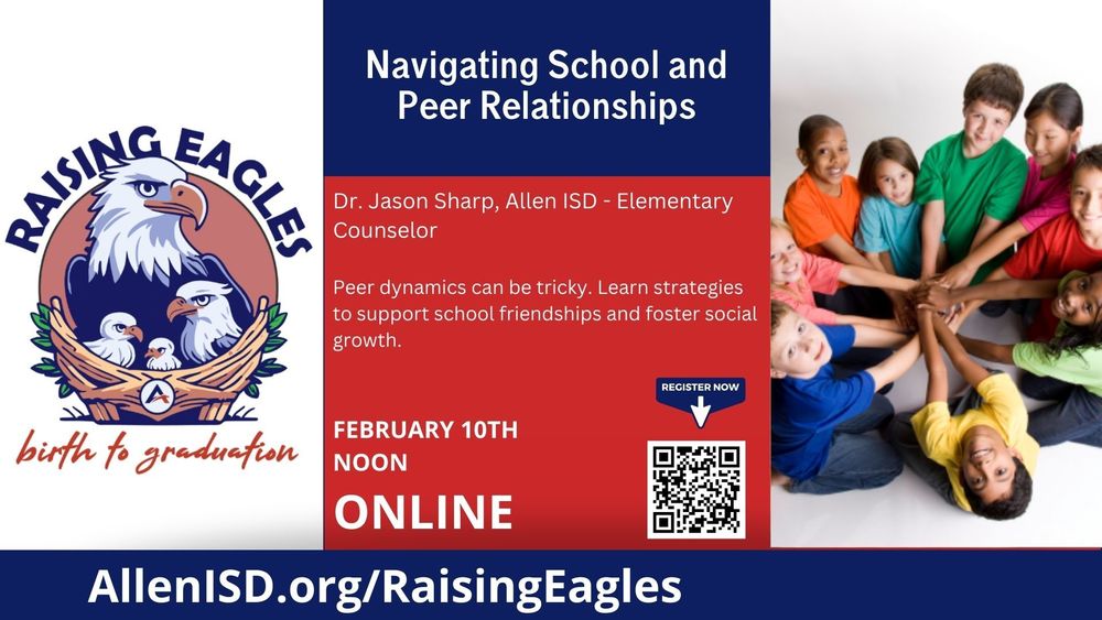Raising Eagles: Navigating School and Peer Relationships graphic