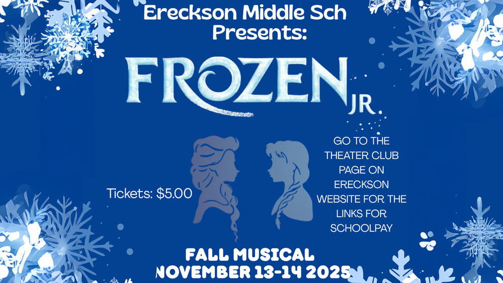 Ereckson Middle School Presents 'Frozen' Musical