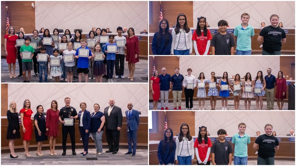 Board Recognitions from April Board Meeting