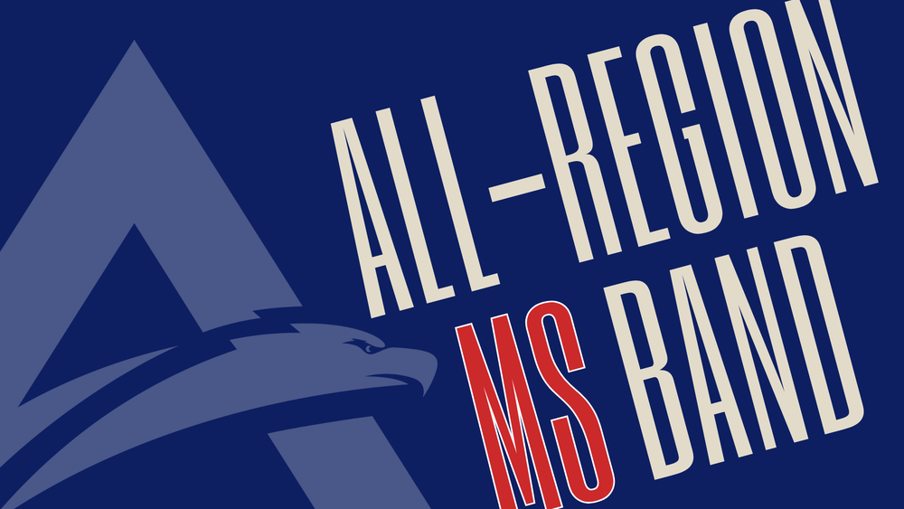 All-Region Middle School Band graphic