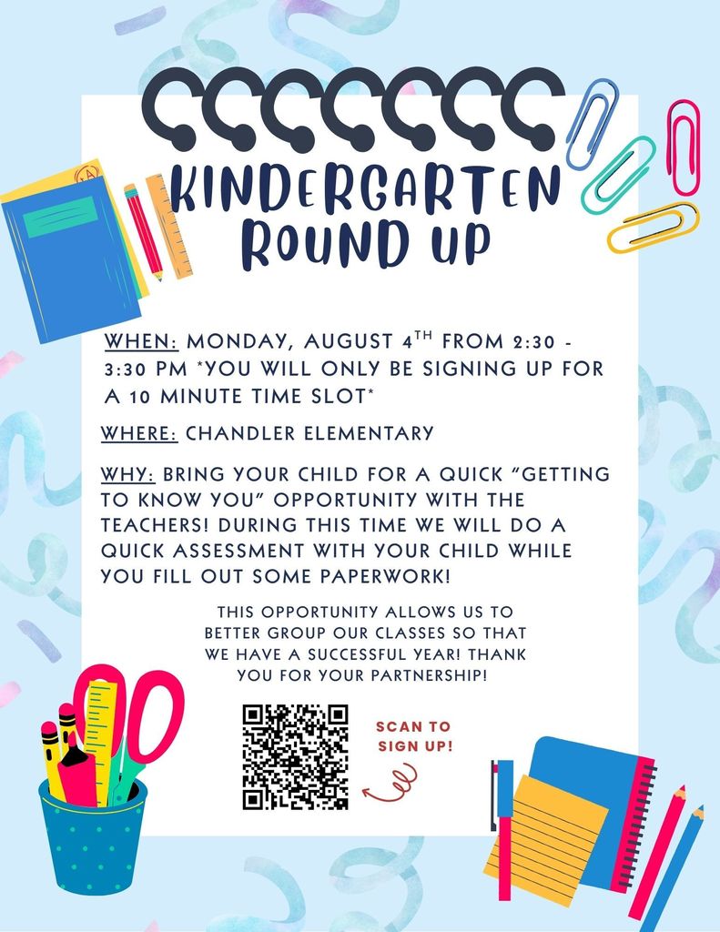 Kindergarten Round Up 