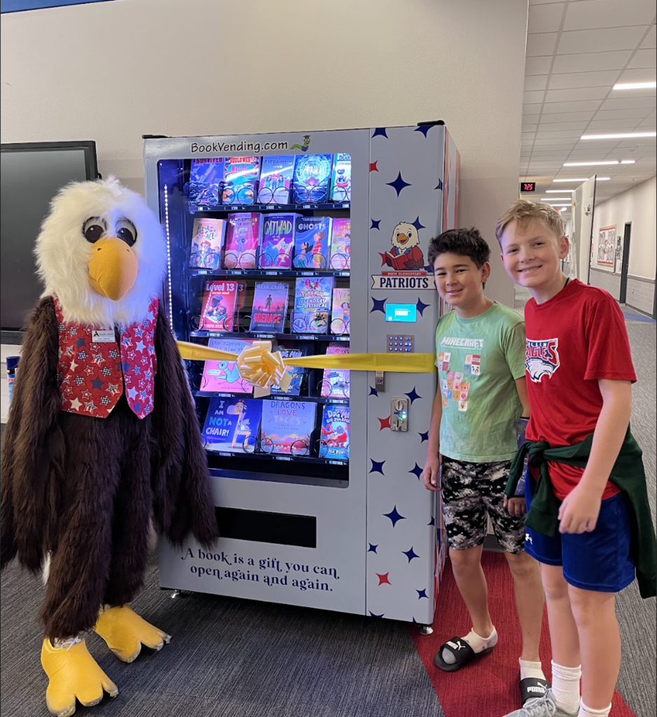 Doc Liberty loves the Boon Book Vending Machine