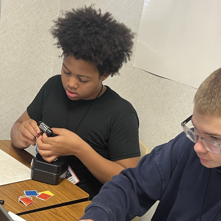 figuring out the code!