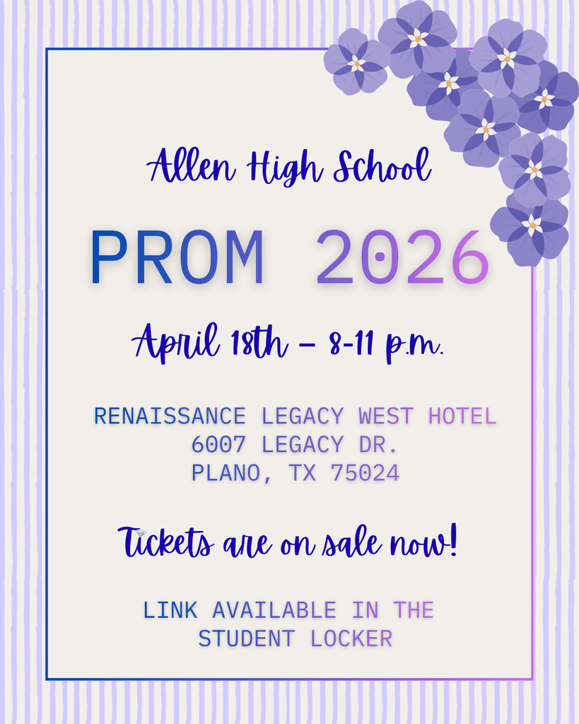 Allen Prom April 18th 2026