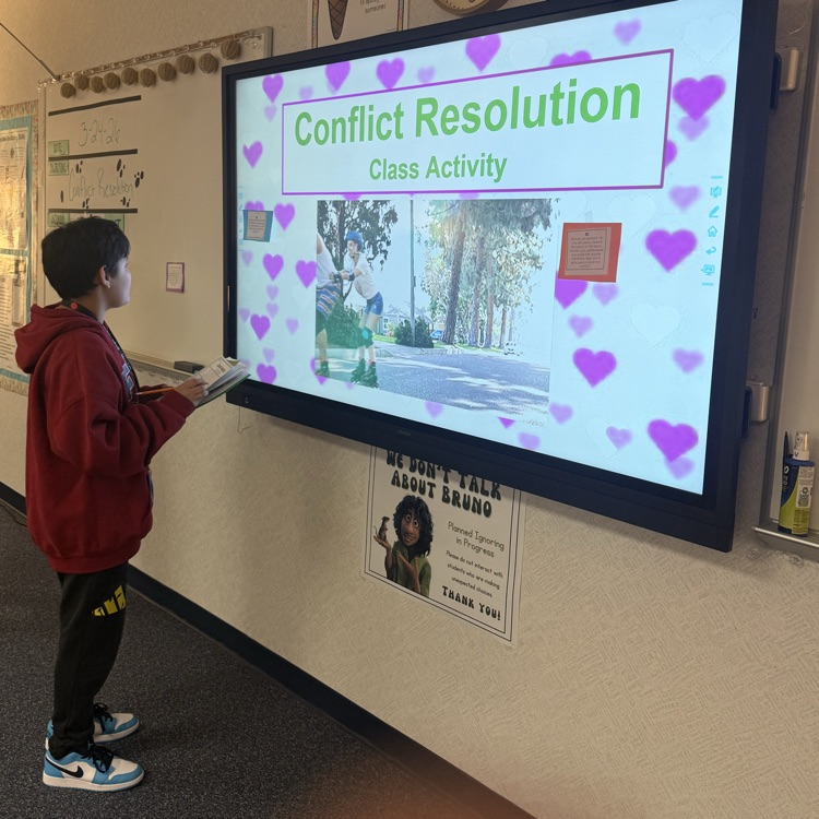 Conflict Resolution scavenger hunt! 