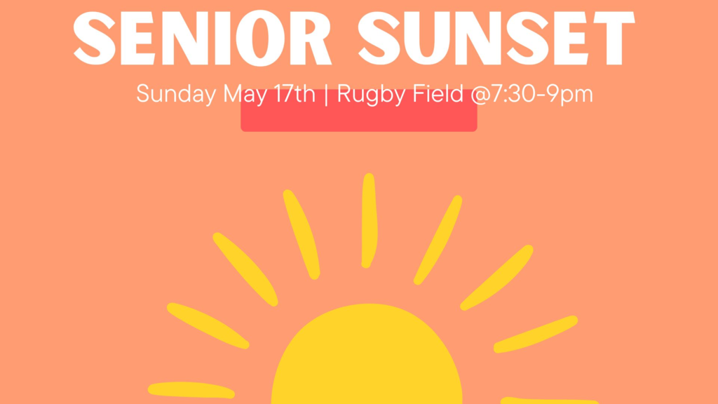 Senior Sunset May 17th