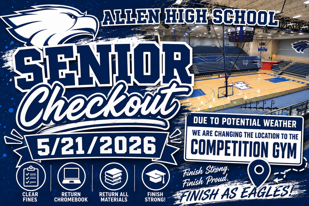 Senior Checkout 2026 Location Change