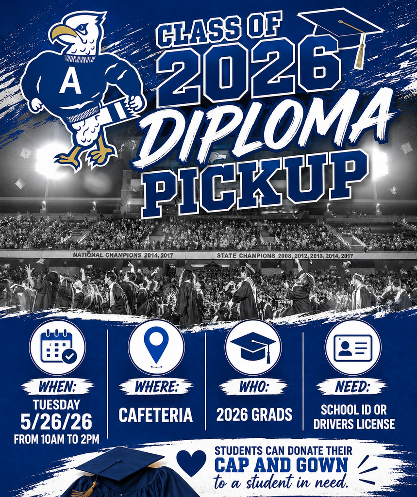 Class of 2026 Diploma Pickup
