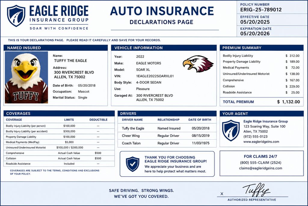 Tuffy Insurance 26/27