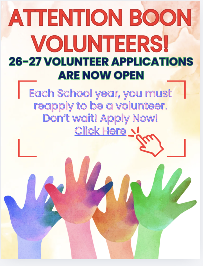 Volunteer Application Now Open!