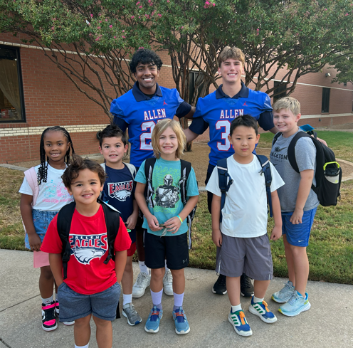 Reading with the Eagles!