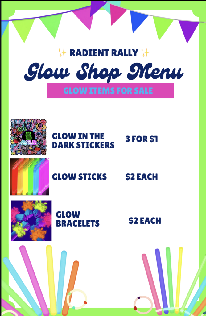 Glow Themed Pep-Rally