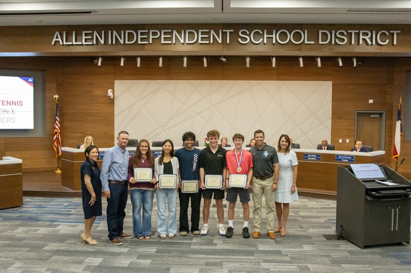 Allen High School Tennis Athletes Excel at State Tournament