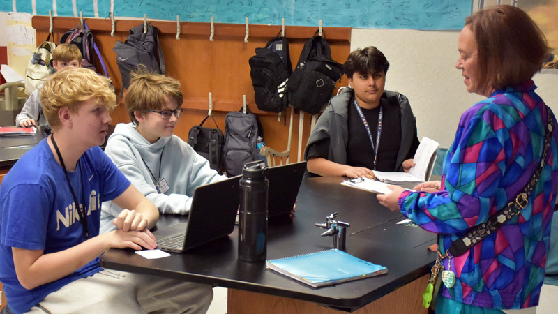 TRACKS Class at Curtis Middle School
