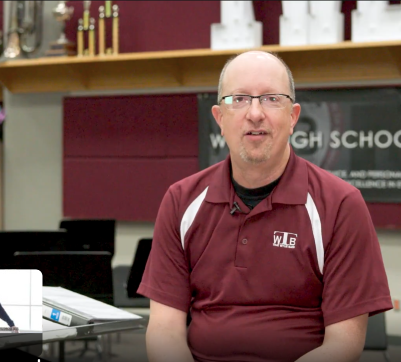 Wylie ISD Director of Bands Paul Hoyer