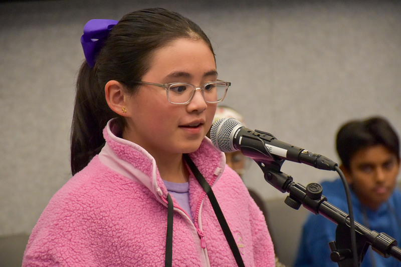 Spelling Bee contestant