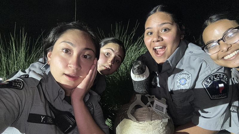 AHS Police Explorers Participate in "Midnight Madness"