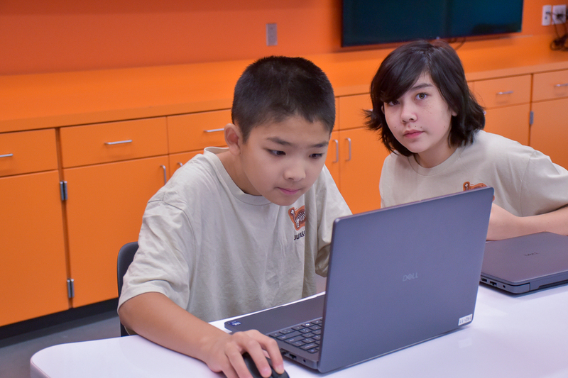 Aspire Robotics Camp participants
