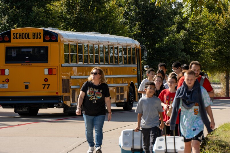 Story Elementary students spend the day at the Allen ISD STEAM Center