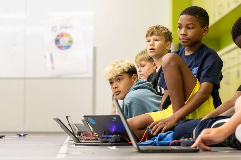 Story Elementary students spend the day at the Allen ISD STEAM Center