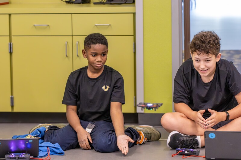 Story Elementary students spend the day at the Allen ISD STEAM Center