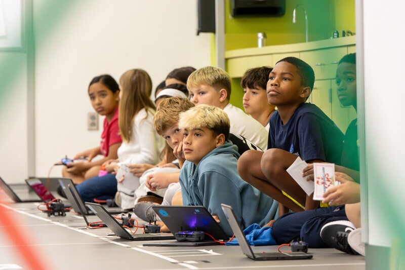 Story Elementary students spend the day at the Allen ISD STEAM Center