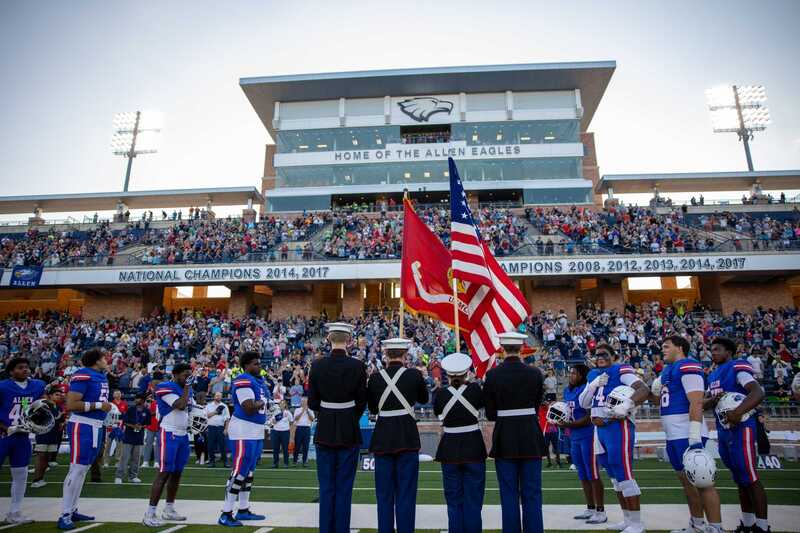 Images of JROTC Students