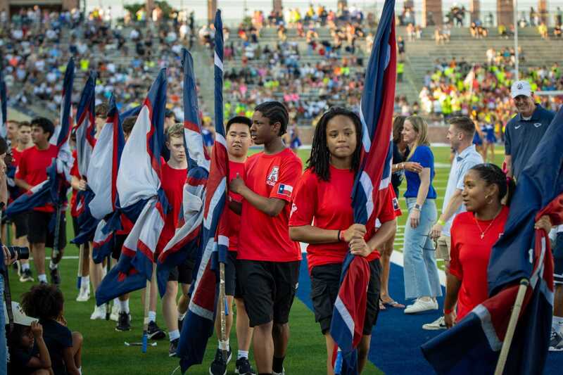Images of JROTC Students