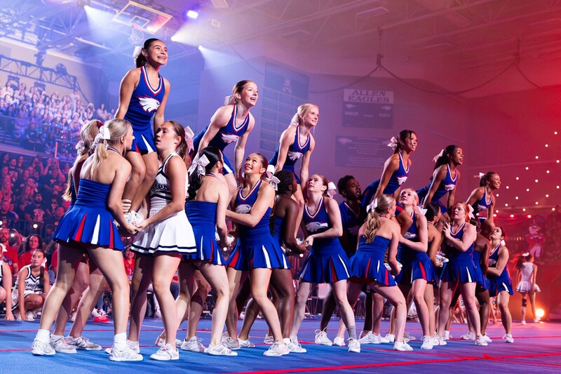 Allen High School Cheer Perform