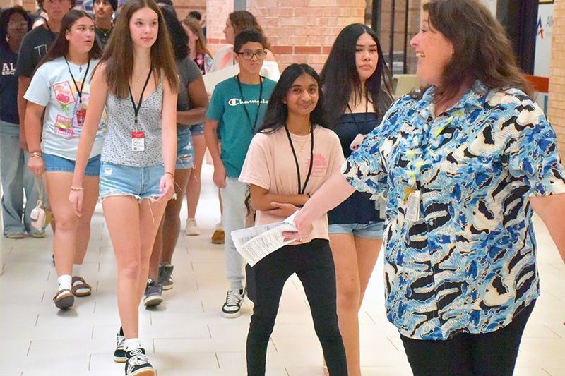 Sophomores tour Allen High School