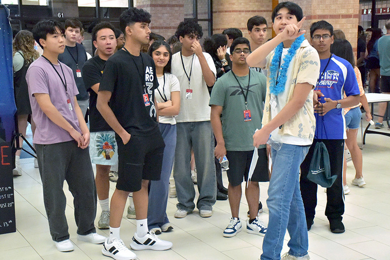 Sophomores tour Allen High School 