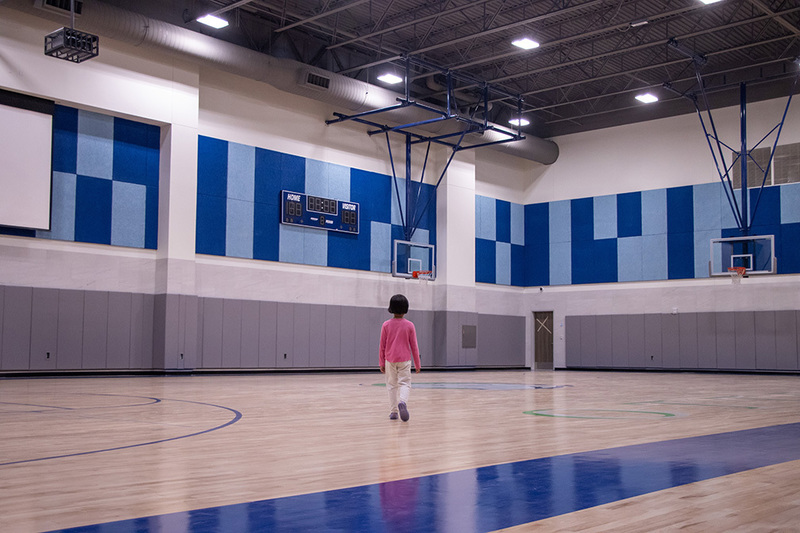 Renovated Olson Elementary Gymnasium