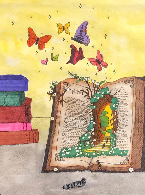 Student fantasy artwork honored by CUTX