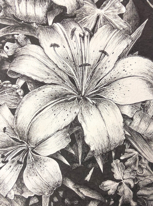 Student flower artwork honored by CUTX