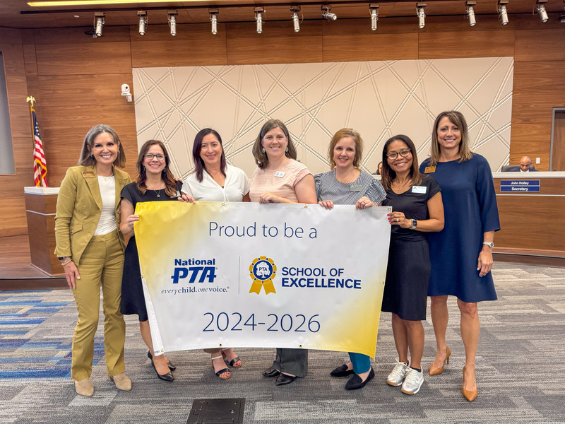 Allen ISD Board of Trustees recognized student champions, award-winning teacher Jason Anderson, $150K in school grants, and PTA excellence.