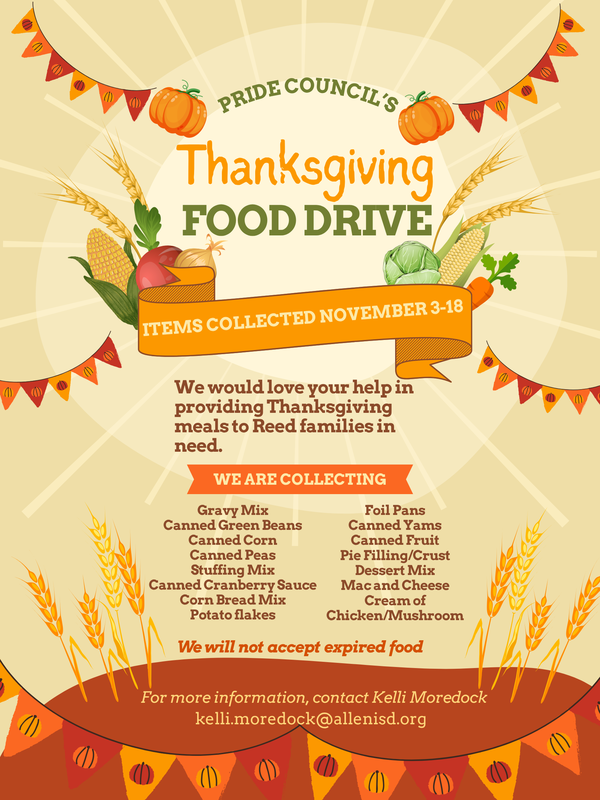 Thanksgiving Food Drive