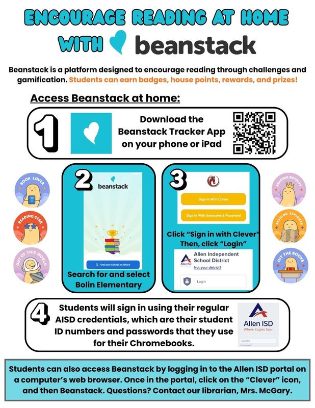 Beanstack flyer