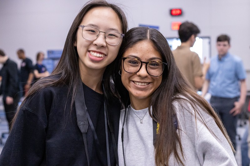 Students at NASA Hunch event