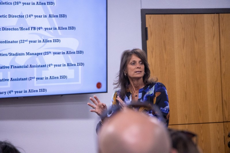 Athletic Director Kim Garmer