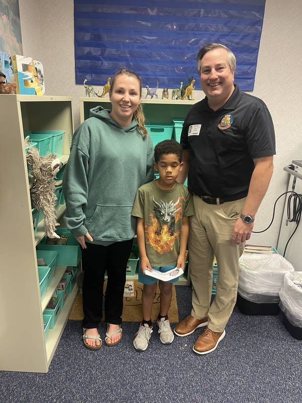 Lindsey Teacher with Mrs Baird's representative