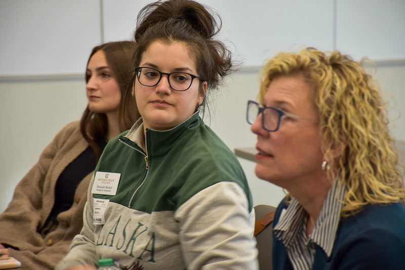 Watters Creek representatives listen to presentation