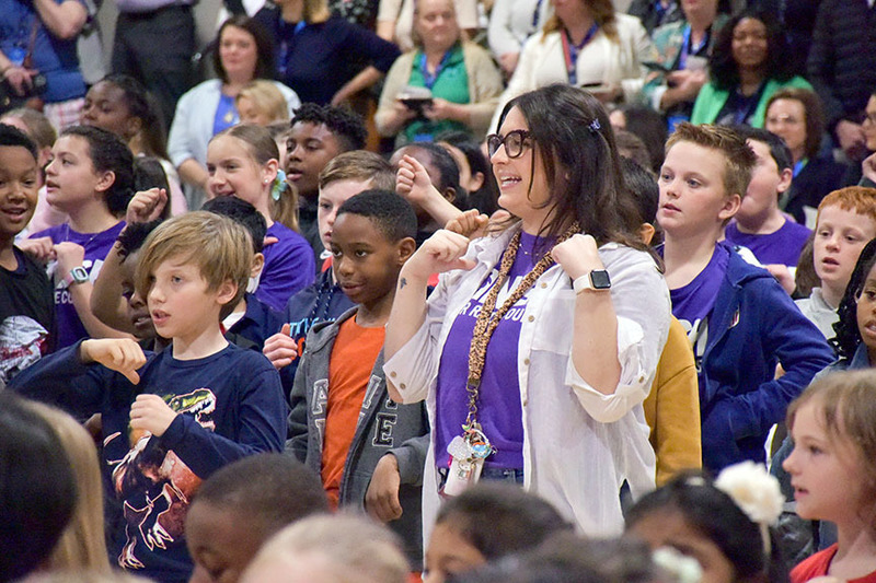 Leader in Me Symposium teacher visits Green Elementary