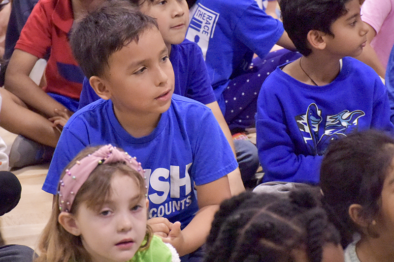 Green Elementary students