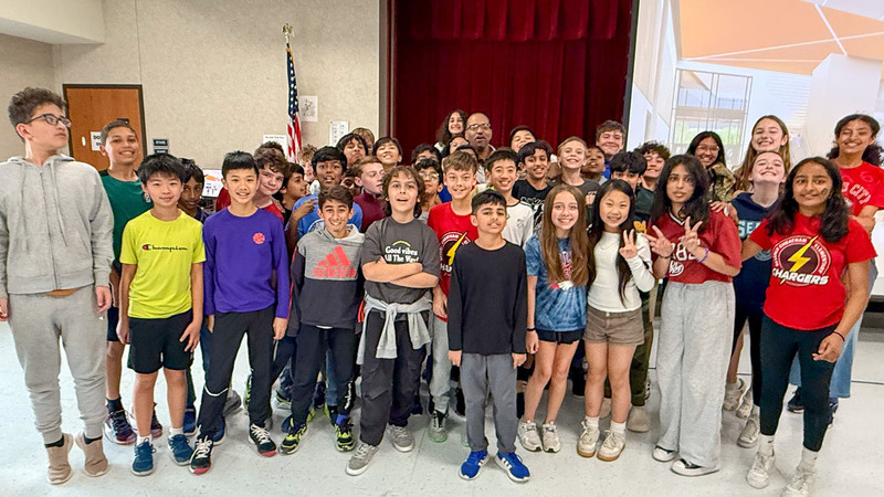 Cheatham students at geothermal presentation