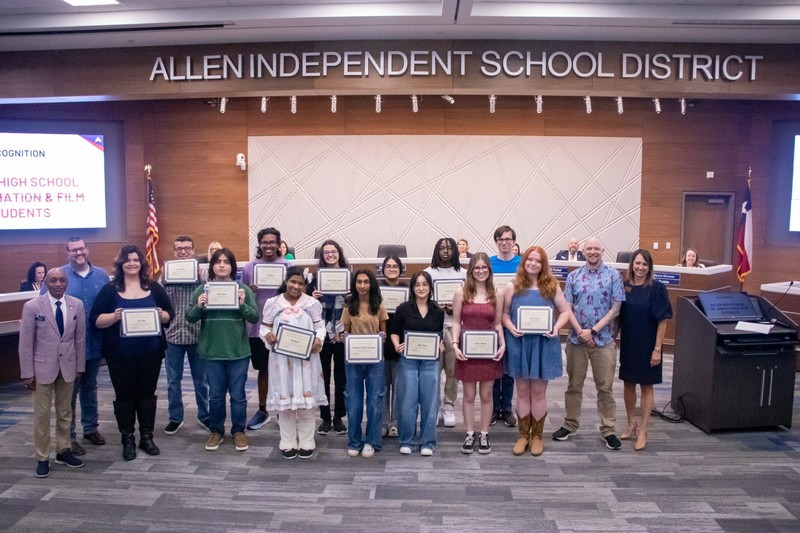 AHS Animation and Film Students Earn State Recognition