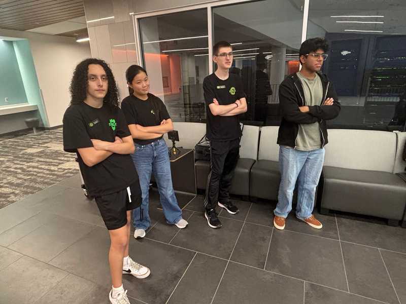 WFAA Interviews Robotics Team before Championship