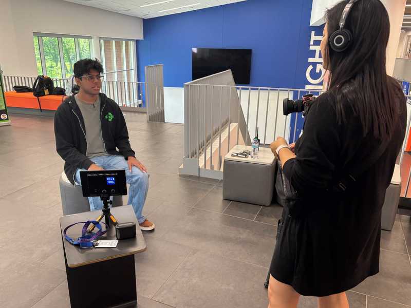 WFAA Interviews Robotics Team before Championship