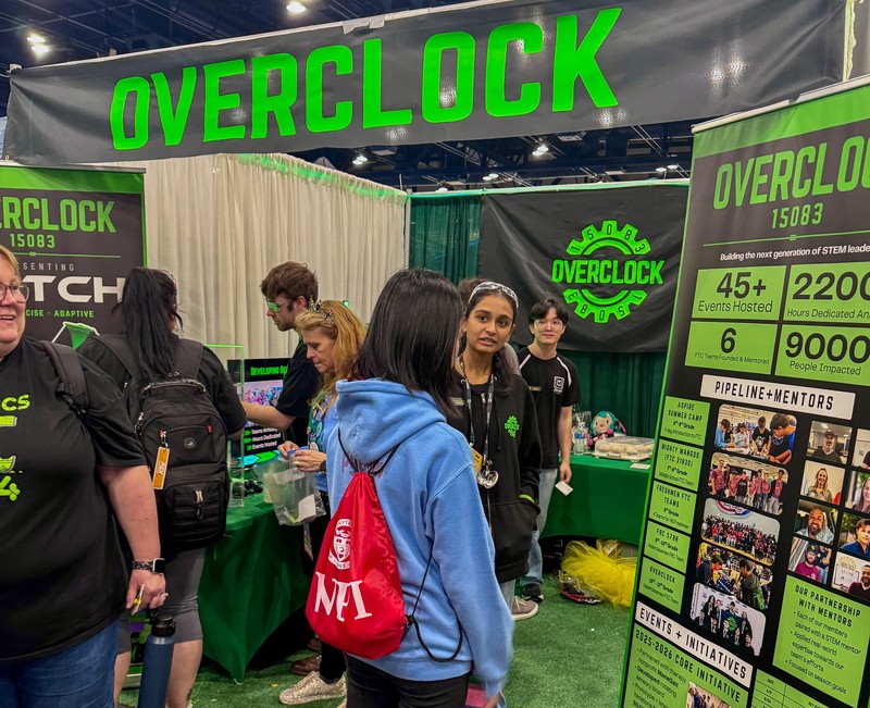 Team Overclock 15083 Secures Design Award and Division Finalist Spot at World Championship