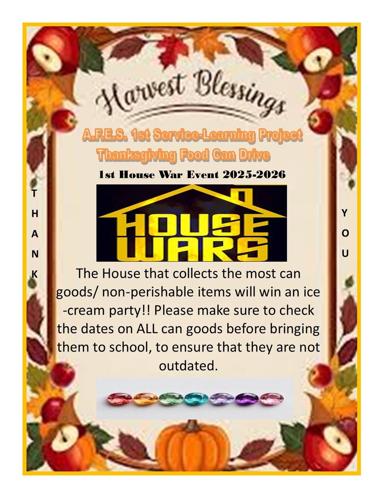 House Wars can food drive for Allendale Fairfax Elementary School